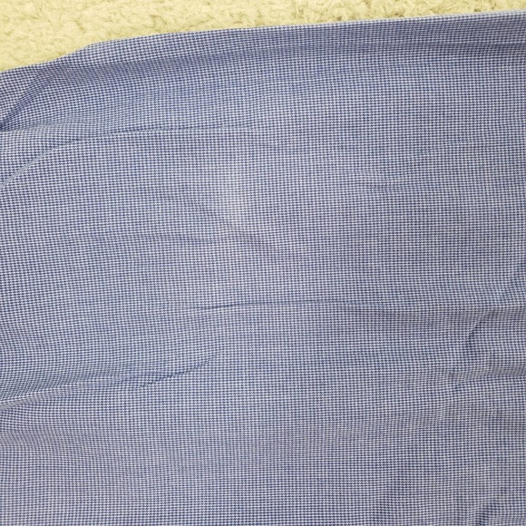 Chaps Shirt Mens 16 1/2‎ 32/33 Blue Long Sleeve Classic Fit Button Down - Picture 12 of 16